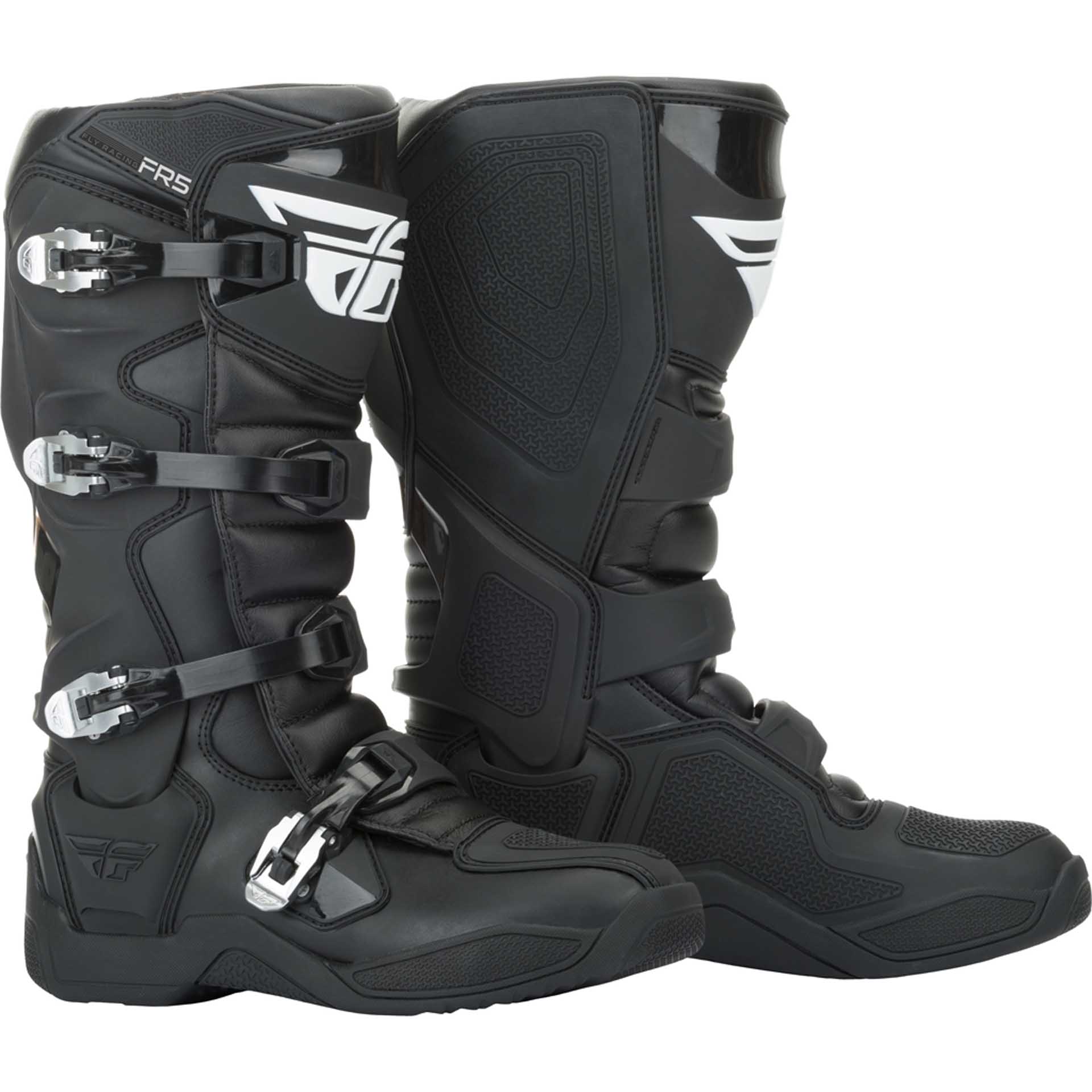 Fly Racing FR5 Boots (9, White)