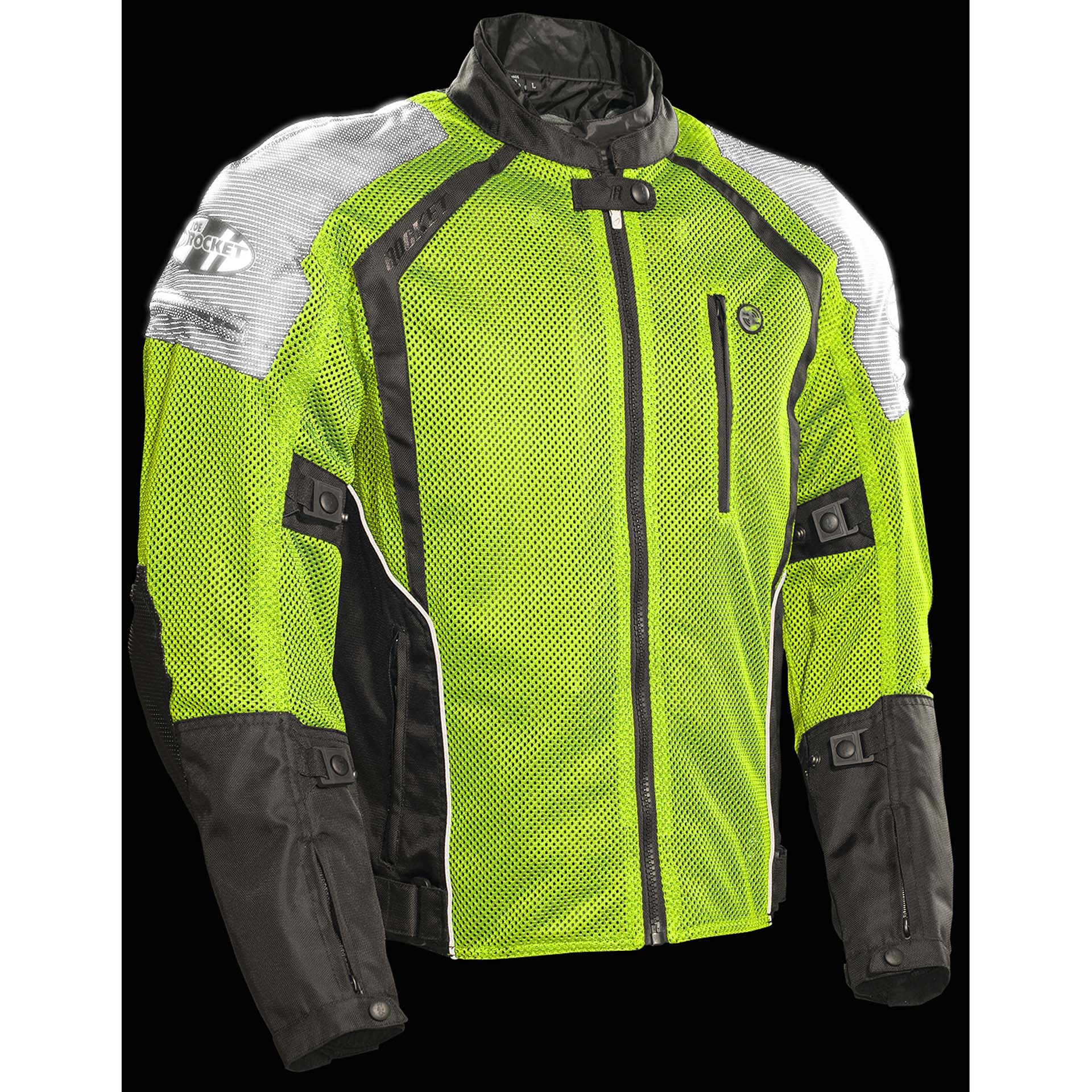JOE ROCKET PHEONIX ION SILVER Mesh Jacket FREE SHIPPING Apparel