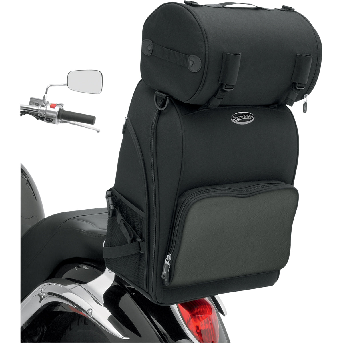 SADDLEMEN S3500 Tactical Sissy Bar Bag Richmond Honda House